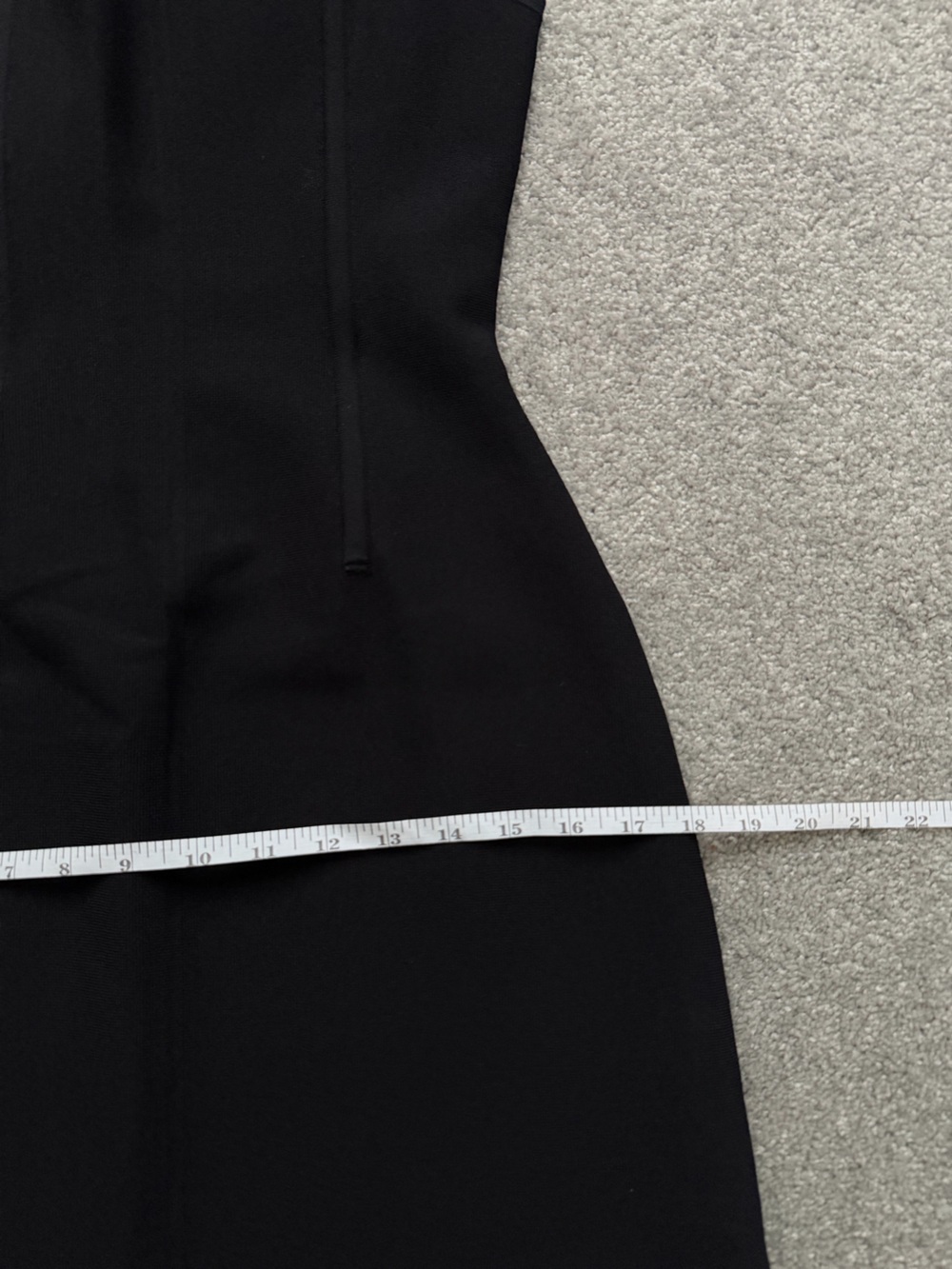 COS CORSET-STYLE A-LINE DRESS xs old money drop waist Carolyn Bessette Kennedy - Picture 5 of 11